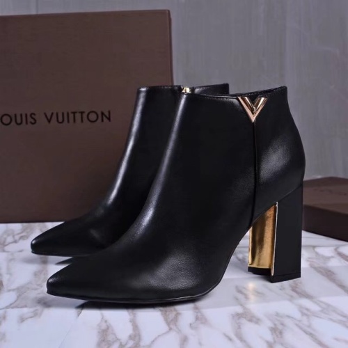 Replica Louis Vuitton Boots For Women #1257993 $85.00 USD for Wholesale