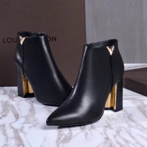 Replica Louis Vuitton Boots For Women #1257993 $85.00 USD for Wholesale