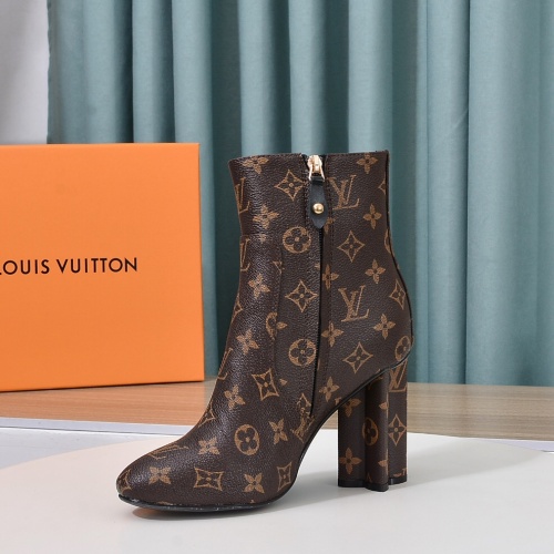 Replica Louis Vuitton Boots For Women #1257995 $96.00 USD for Wholesale