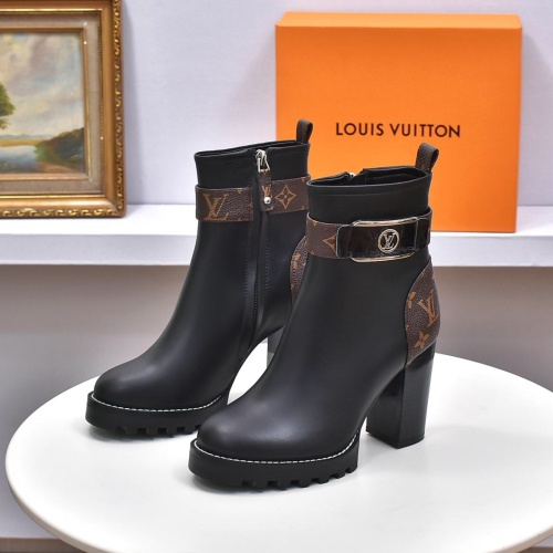 Louis Vuitton Boots For Women #1257996 $100.00 USD, Wholesale Replica Louis Vuitton Boots