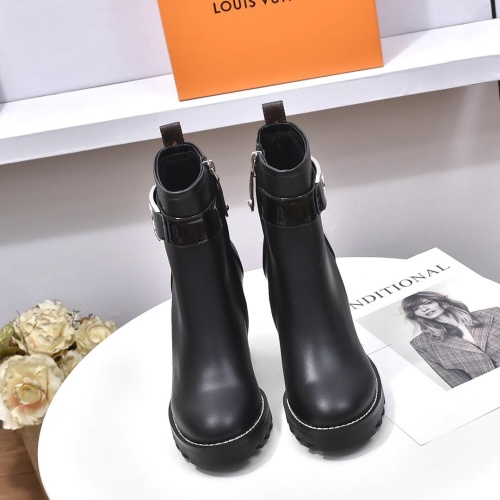 Replica Louis Vuitton Boots For Women #1257997 $100.00 USD for Wholesale