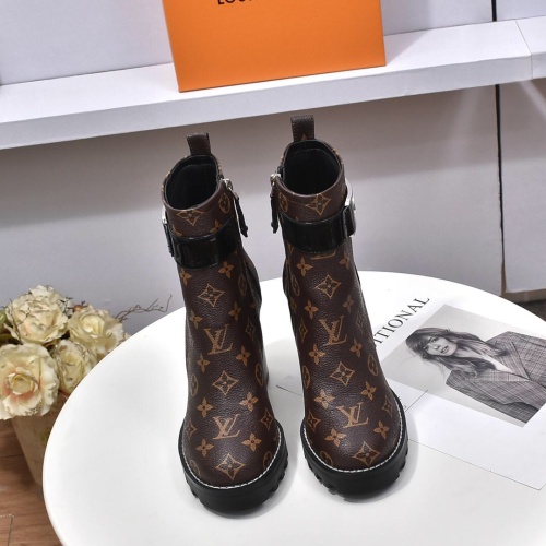 Replica Louis Vuitton Boots For Women #1257998 $100.00 USD for Wholesale