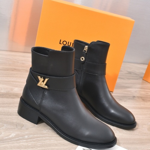 Replica Louis Vuitton Boots For Women #1258000 $100.00 USD for Wholesale