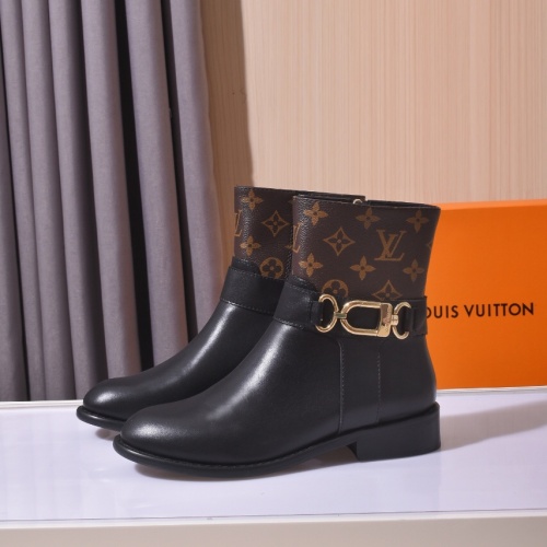 Replica Louis Vuitton Boots For Women #1258001 $100.00 USD for Wholesale