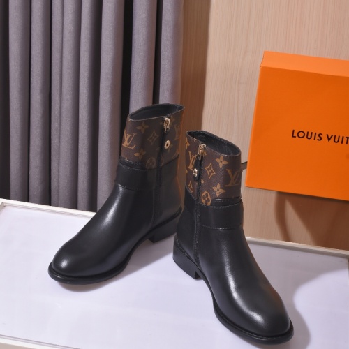 Replica Louis Vuitton Boots For Women #1258001 $100.00 USD for Wholesale