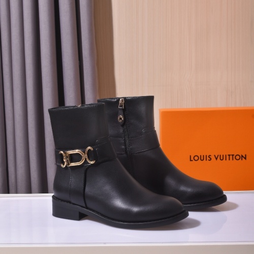 Replica Louis Vuitton Boots For Women #1258002 $100.00 USD for Wholesale