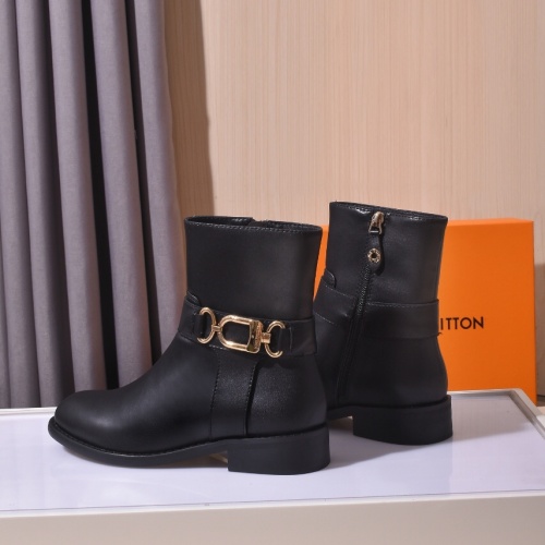 Replica Louis Vuitton Boots For Women #1258002 $100.00 USD for Wholesale