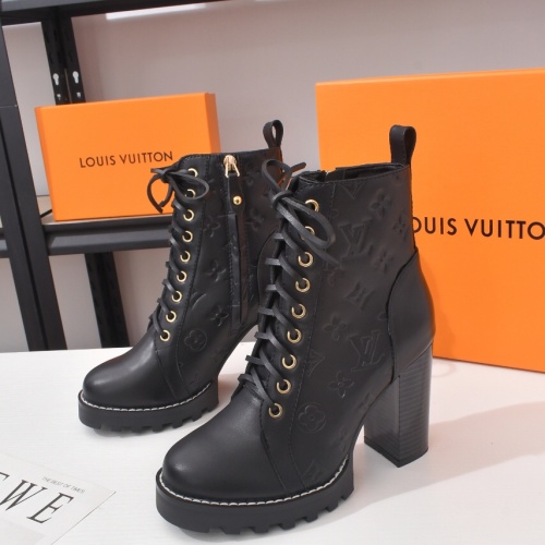 Louis Vuitton Boots For Women #1258003 $100.00 USD, Wholesale Replica Louis Vuitton Boots