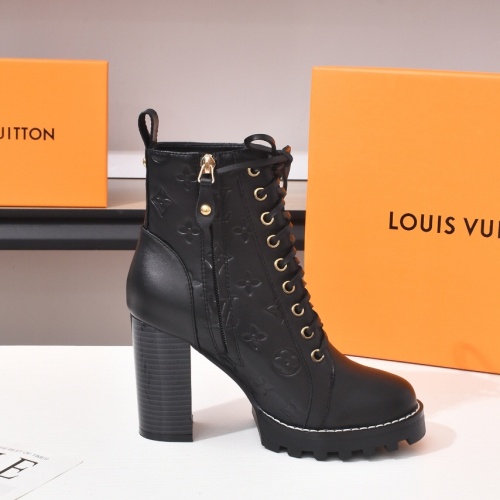 Replica Louis Vuitton Boots For Women #1258003 $100.00 USD for Wholesale