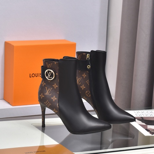 Louis Vuitton Boots For Women #1258007 $92.00 USD, Wholesale Replica Louis Vuitton Boots