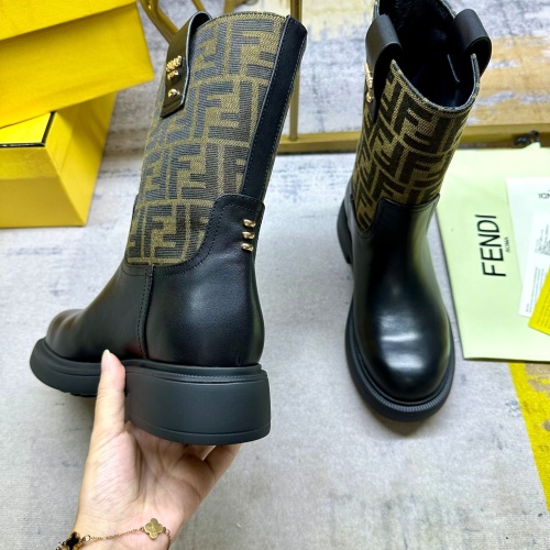 Replica Fendi Fashion Boots For Women #1258033 $108.00 USD for Wholesale