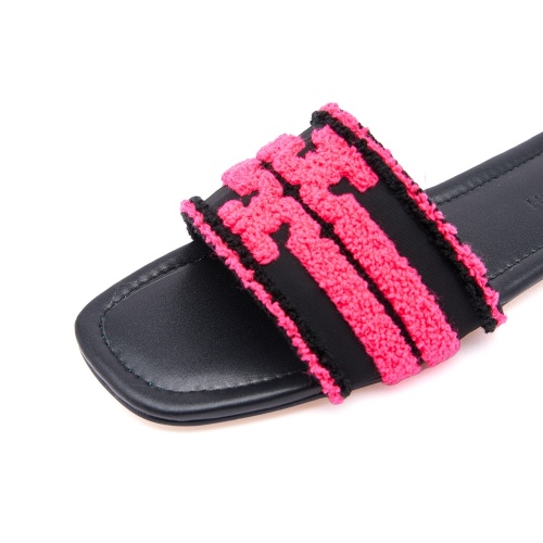 Replica Tory Burch TB Slippers For Women #1258037 $82.00 USD for Wholesale