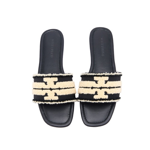 Tory Burch TB Slippers For Women #1258040 $82.00 USD, Wholesale Replica Tory Burch TB Slippers