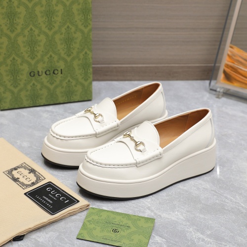 Gucci Oxfords Shoes For Women #1258041 $108.00 USD, Wholesale Replica Gucci Oxfords Shoes