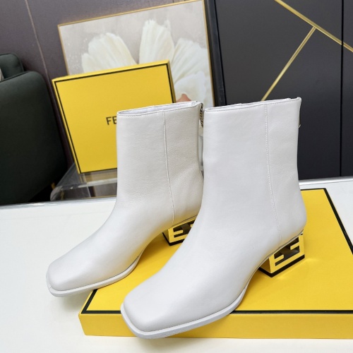 Fendi Fashion Boots For Women #1258043 $122.00 USD, Wholesale Replica Fendi Fashion Boots