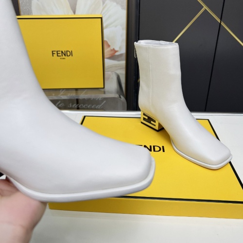 Replica Fendi Fashion Boots For Women #1258043 $122.00 USD for Wholesale