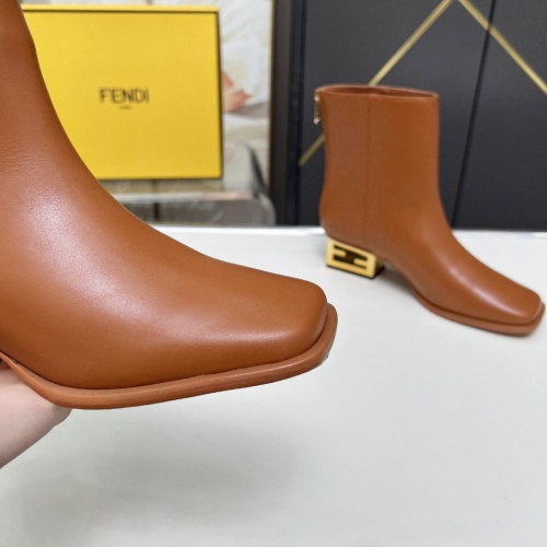 Replica Fendi Fashion Boots For Women #1258044 $122.00 USD for Wholesale