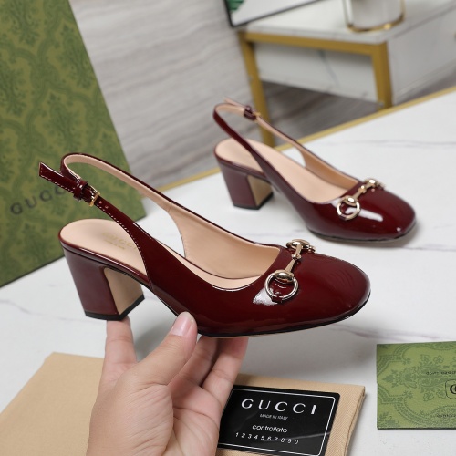 Replica Gucci Sandal For Women #1258049 $112.00 USD for Wholesale