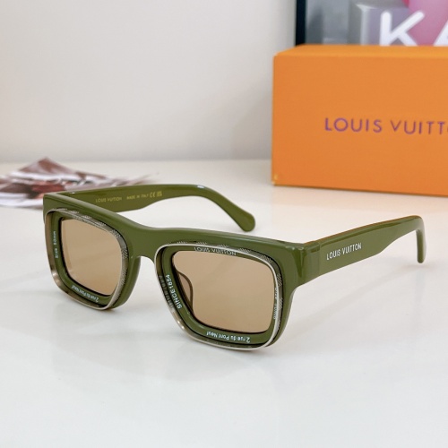 Louis Vuitton AAA Quality Sunglasses #1258065 $64.00 USD, Wholesale Replica Louis Vuitton AAA Quality Sunglasses