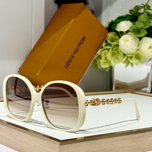 Louis Vuitton AAA Quality Sunglasses #1258066 $64.00 USD, Wholesale Replica Louis Vuitton AAA Quality Sunglasses