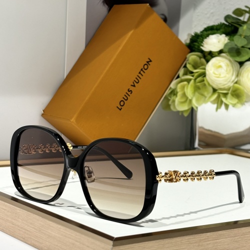 Louis Vuitton AAA Quality Sunglasses #1258069 $64.00 USD, Wholesale Replica Louis Vuitton AAA Quality Sunglasses