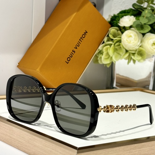 Louis Vuitton AAA Quality Sunglasses #1258071 $64.00 USD, Wholesale Replica Louis Vuitton AAA Quality Sunglasses