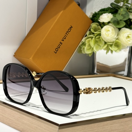 Louis Vuitton AAA Quality Sunglasses #1258072 $64.00 USD, Wholesale Replica Louis Vuitton AAA Quality Sunglasses