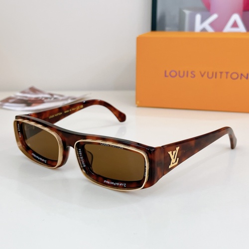 Louis Vuitton AAA Quality Sunglasses #1258074 $64.00 USD, Wholesale Replica Louis Vuitton AAA Quality Sunglasses