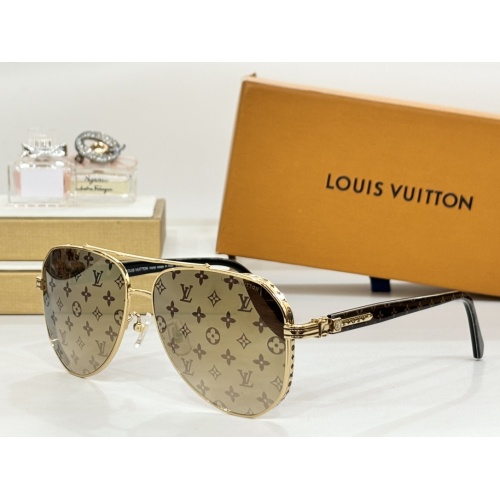 Louis Vuitton AAA Quality Sunglasses #1258085 $60.00 USD, Wholesale Replica Louis Vuitton AAA Quality Sunglasses