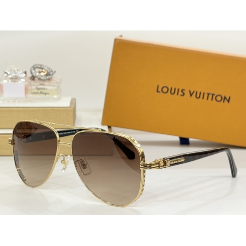 Louis Vuitton AAA Quality Sunglasses #1258092 $60.00 USD, Wholesale Replica Louis Vuitton AAA Quality Sunglasses