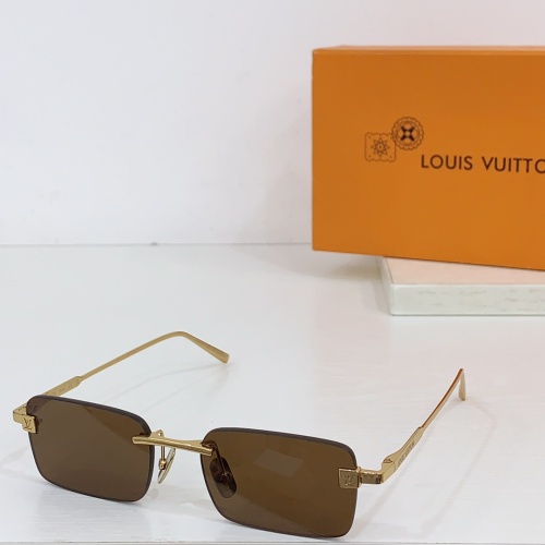 Louis Vuitton AAA Quality Sunglasses #1258098 $56.00 USD, Wholesale Replica Louis Vuitton AAA Quality Sunglasses