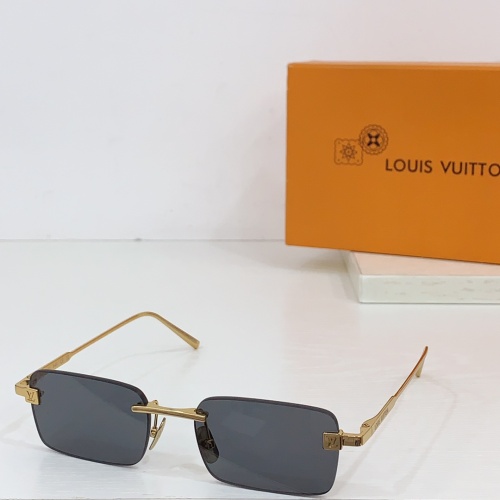 Louis Vuitton AAA Quality Sunglasses #1258100 $56.00 USD, Wholesale Replica Louis Vuitton AAA Quality Sunglasses