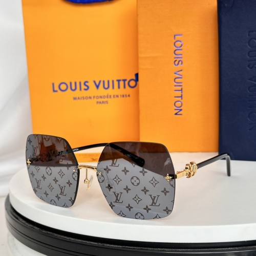 Louis Vuitton AAA Quality Sunglasses #1258104 $52.00 USD, Wholesale Replica Louis Vuitton AAA Quality Sunglasses