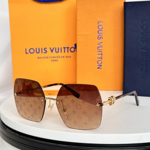 Louis Vuitton AAA Quality Sunglasses #1258105 $52.00 USD, Wholesale Replica Louis Vuitton AAA Quality Sunglasses