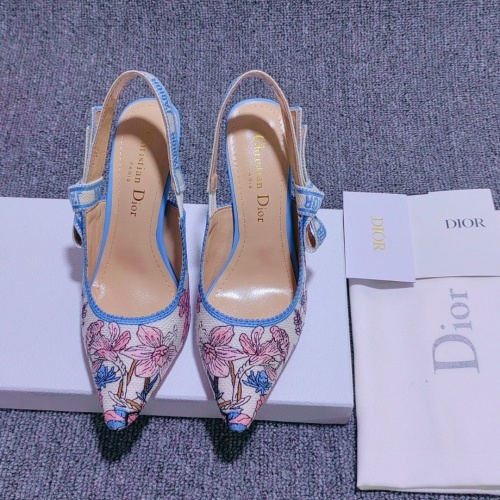 Replica Christian Dior Sandal For Women #1258111 $100.00 USD for Wholesale