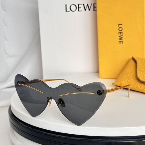 LOEWE AAA Quality Sunglasses #1258123 $56.00 USD, Wholesale Replica LOEWE AAA Quality Sunglasses