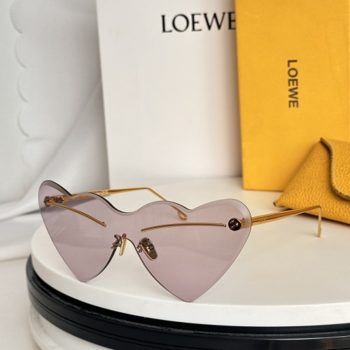 LOEWE AAA Quality Sunglasses #1258124 $56.00 USD, Wholesale Replica LOEWE AAA Quality Sunglasses