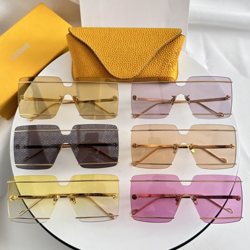 Replica LOEWE AAA Quality Sunglasses #1258128 $56.00 USD for Wholesale