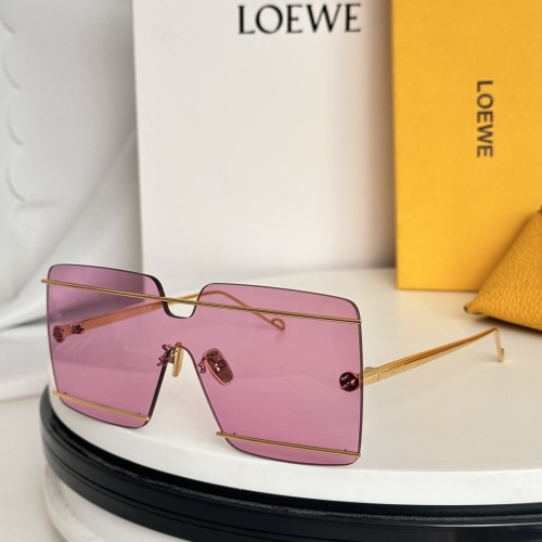 LOEWE AAA Quality Sunglasses #1258132 $56.00 USD, Wholesale Replica LOEWE AAA Quality Sunglasses