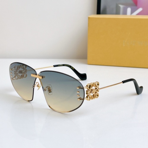 LOEWE AAA Quality Sunglasses #1258136 $64.00 USD, Wholesale Replica LOEWE AAA Quality Sunglasses