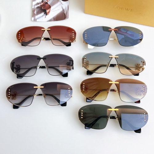 Replica LOEWE AAA Quality Sunglasses #1258139 $64.00 USD for Wholesale