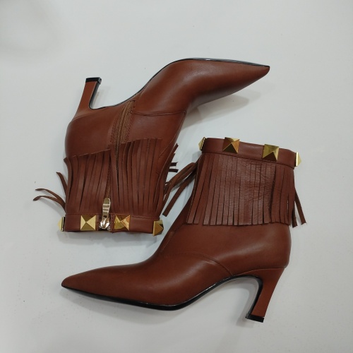 Valentino Boots For Women #1258148 $118.00 USD, Wholesale Replica Valentino Boots