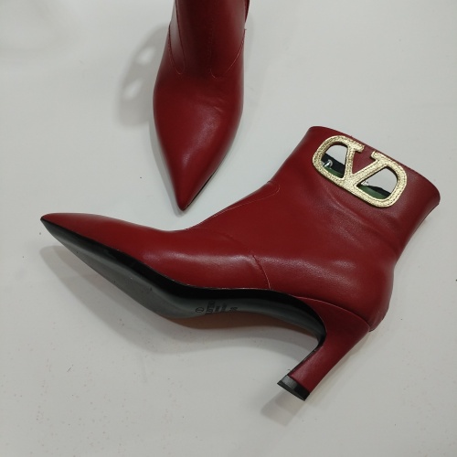 Replica Valentino Boots For Women #1258150 $108.00 USD for Wholesale