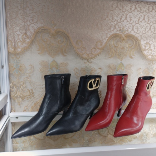 Replica Valentino Boots For Women #1258150 $108.00 USD for Wholesale