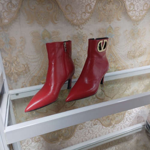 Replica Valentino Boots For Women #1258150 $108.00 USD for Wholesale