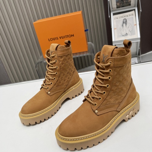 Louis Vuitton Boots For Women #1258152 $115.00 USD, Wholesale Replica Louis Vuitton Boots