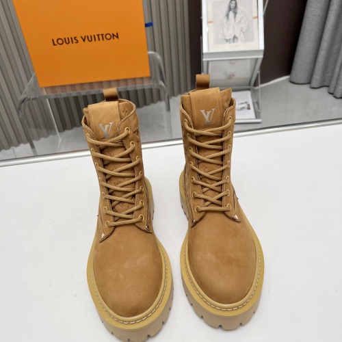 Replica Louis Vuitton Boots For Women #1258152 $115.00 USD for Wholesale