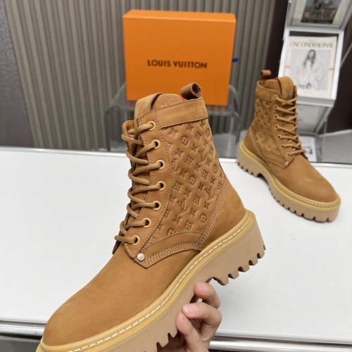 Replica Louis Vuitton Boots For Women #1258152 $115.00 USD for Wholesale