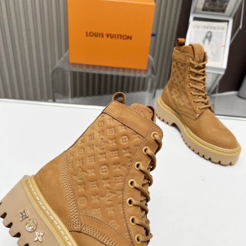 Replica Louis Vuitton Boots For Women #1258152 $115.00 USD for Wholesale