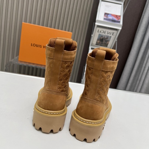 Replica Louis Vuitton Boots For Women #1258152 $115.00 USD for Wholesale